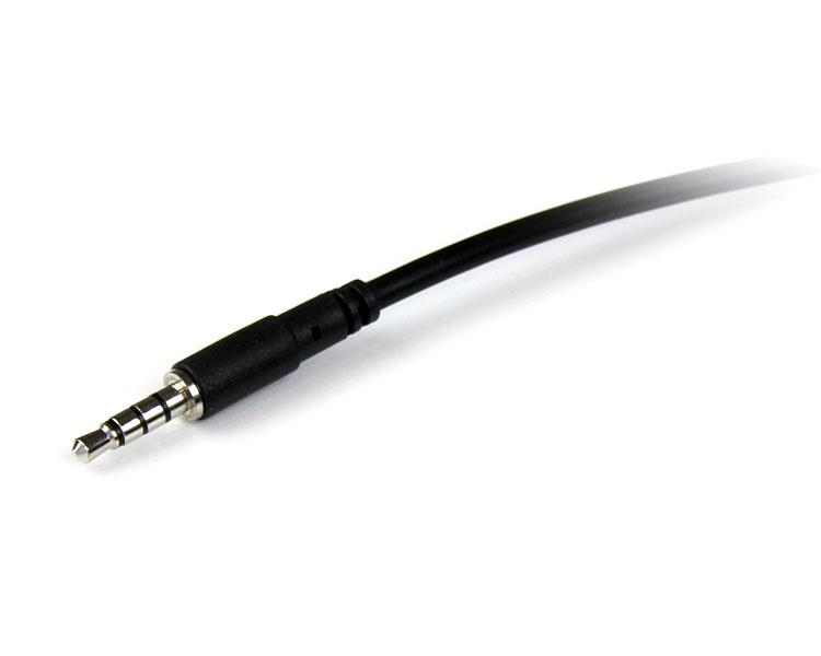Cable Extensión StarTech.com MUHSMF2M Audífonos 3.5 mm 4 Posiciones 2 m - Imagen 3