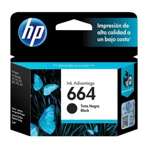 Tinta HP 664 Negro ORIGINAL