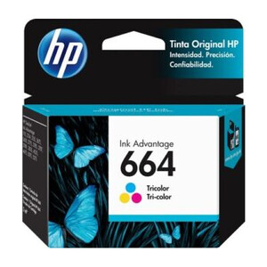 Tinta HP 664 TRICOLOR - 1 Tinta HP 664 Tricolor ORIGINAL