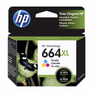 Tinta HP 664XL Tricolor ORIGINAL