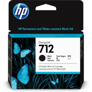 Tinta HP 712 Negro 38ml ORIGINAL