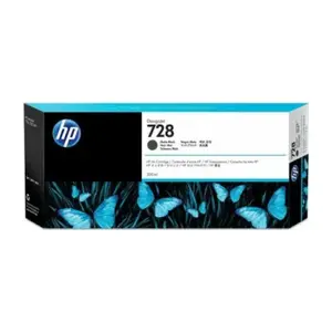 Tinta HP 728 MATE Negro 300ml ORIGINAL