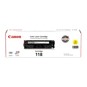 Toner Canon 118 AMARILLO 2400 PAG. ORIGINAL