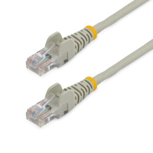 Cable 5m de red Cat5e snagless Gris