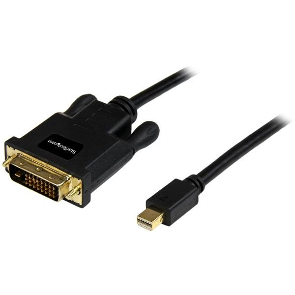 Cable Adaptador StarTech.com MDP2DVIMM3B 91.5 cm Negro - Imagen 2