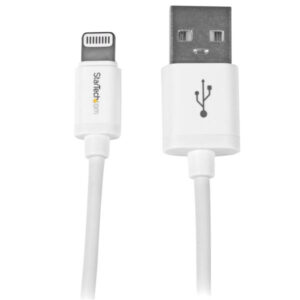 Cable 1M Lightning USB Blanco