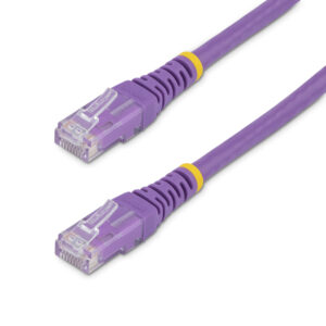 Cable de Red 1,8m Cat6 RJ45 ETL Morado