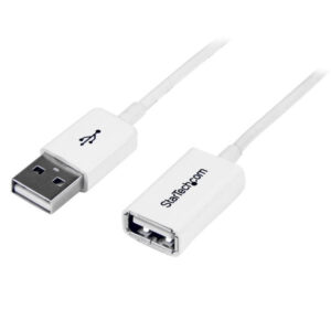 Cable StarTech.com 3m White USB 2.0 Extension Cable USBEXTPAA3MW