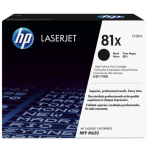 Toner HP 81X Negro 25.000 Páginas CF281X