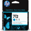 Tinta HP 712 Cian 29ml ORIGINAL