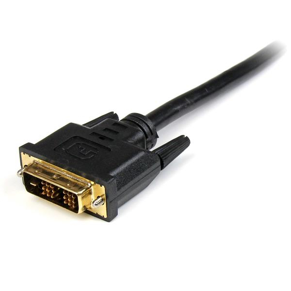 Cable Adaptador StarTech.com HDDVIMM3M 3 m Negro - Imagen 3