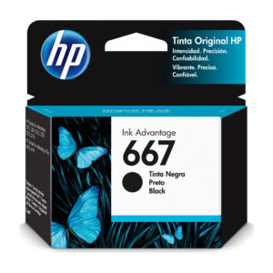 Tinta HP 667 Negro ORIGINAL