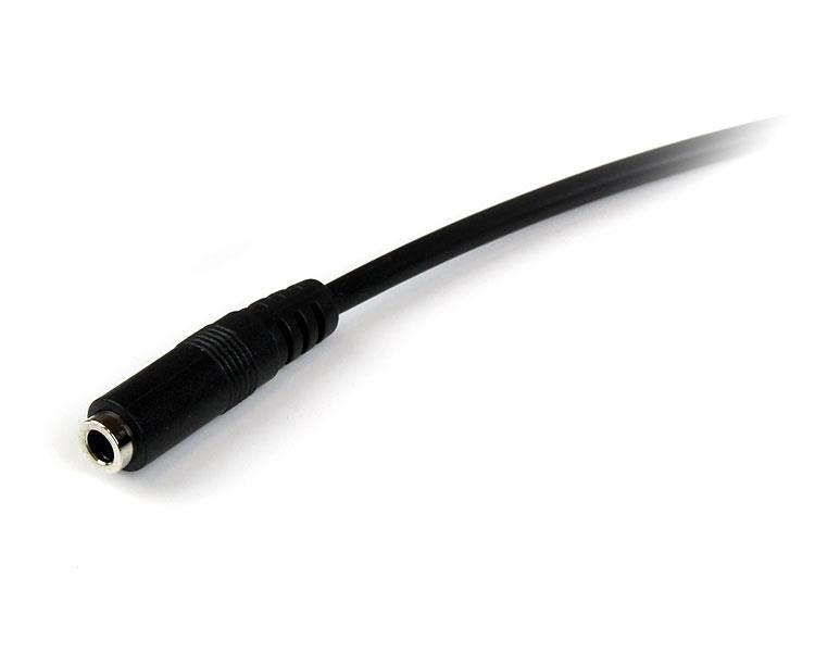 Cable Extensión StarTech.com MUHSMF2M Audífonos 3.5 mm 4 Posiciones 2 m - Imagen 4