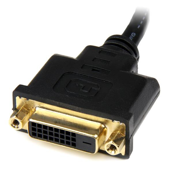 Cable Adaptador StarTech.com HDDVIMF8IN HDMI a DVI-D 20 cm - Imagen 4
