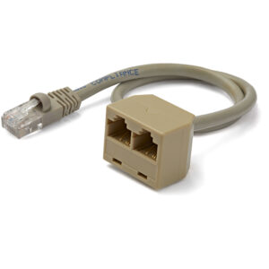 Adaptador StarTech.com RJ45SPLITTER Divisor RJ45 2 a 1 Hembra a Macho