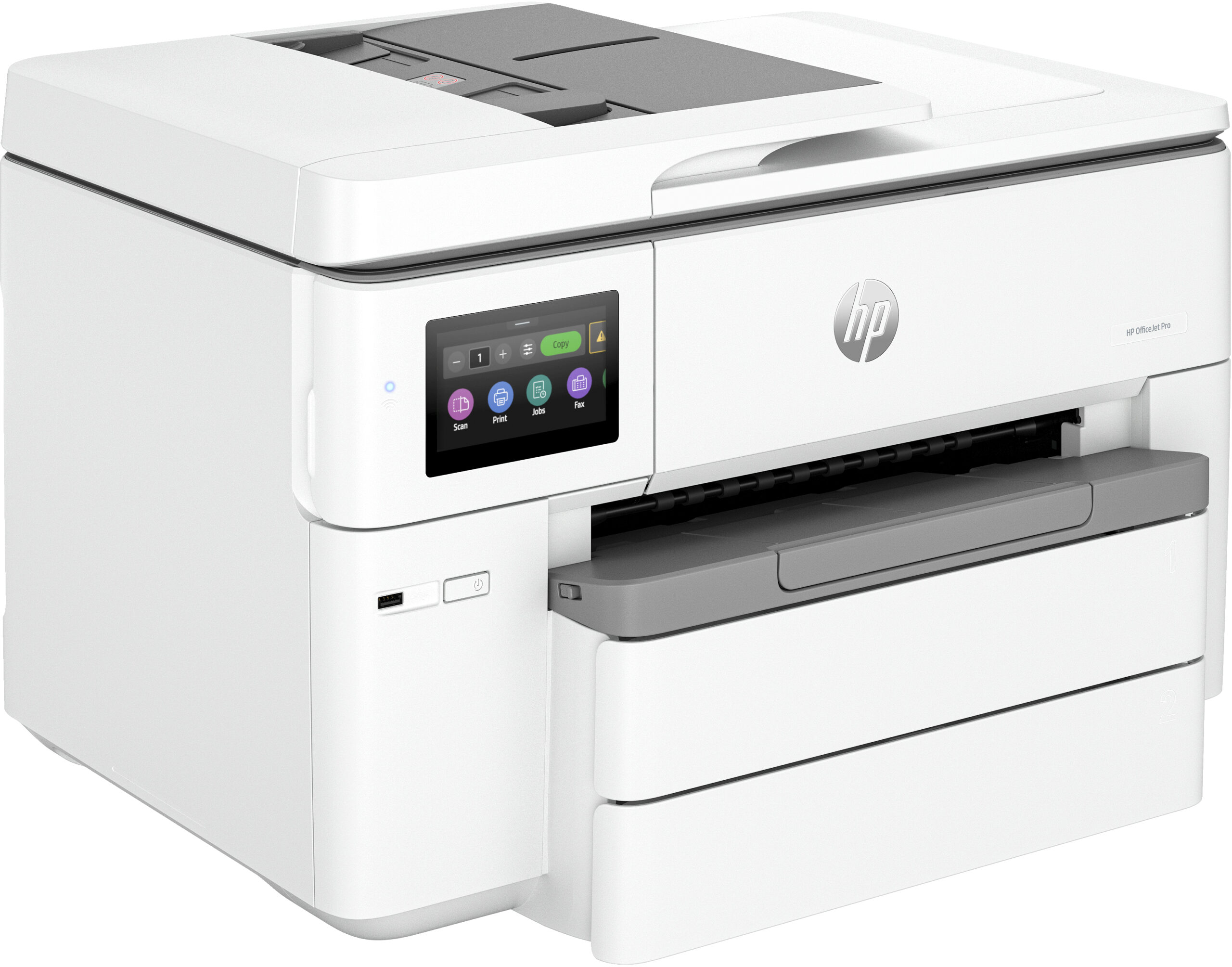 Impresora Multifuncional HP Officejet Pro 9730, Tinta Color, 34ppm, 1200dpi, Wi-Fi/USB/Ethernet - Imagen 3
