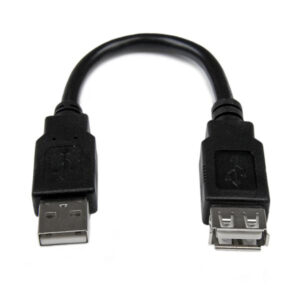 Cable Extensión StarTech.com USBEXTAA6IN USB 2.0 A a A 15 cm Macho a Hembra