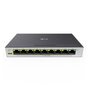 Switch Nexxt Vertex V900P, 9 Puertos PoE+, Gigabit, Escritorio, 120W, 10/100/1000Mbps