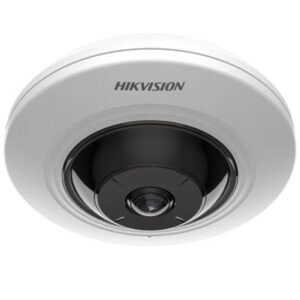 Cámara IP HIKVISION DS-2CD3956G2-ISU, 5MP Fisheye, Panorámica 360°, IP67, IR 15 m