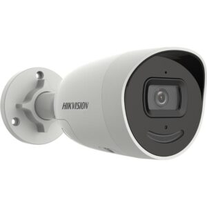 Cámara IP Bullet Hikvision DS-2CD2066G2-IU/SL, 6MP, AcuSense, Luz Estroboscópica, Alarma Audible