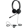 Jabra Evolve 20 Duo MS USB-C/A – Auriculares Estéreo con Micrófono y Cancelación de Ruido