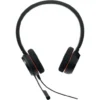 Jabra Evolve 20 Duo MS USB-C/A – Auriculares Estéreo con Micrófono y Cancelación de Ruido