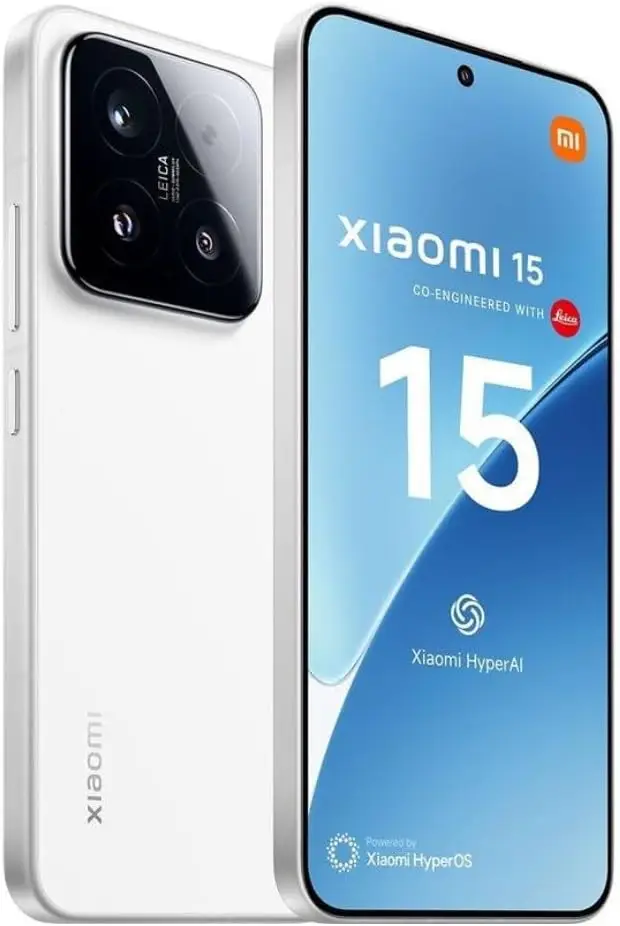 Celular Xiaomi 15 5G (Versión Global/EU), Pantalla OLED 6.36" 120Hz, Snapdragon 8 Elite, 12GB RAM, 512GB, Cámara Triple Leica 50MP, Blanco - Imagen 2