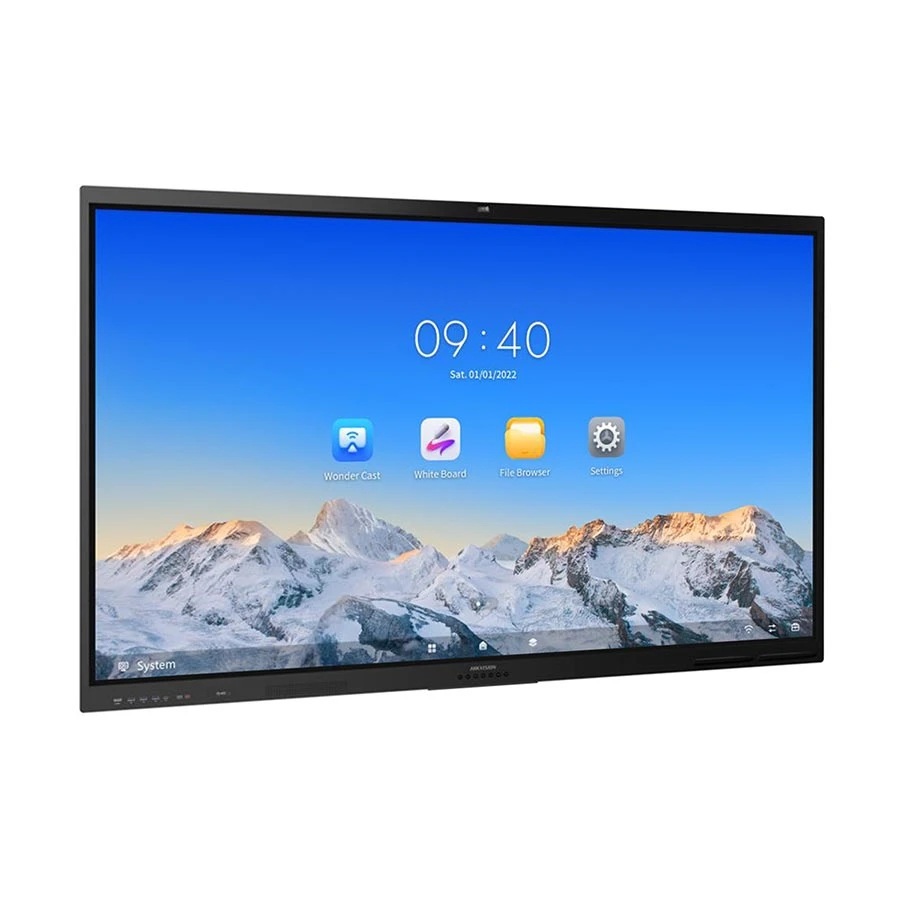 Pantalla Interactiva Hikvision DS-D5B75RB/FL 75" 4K, Cámara y Mic, Android 13, Wifi - Imagen 3