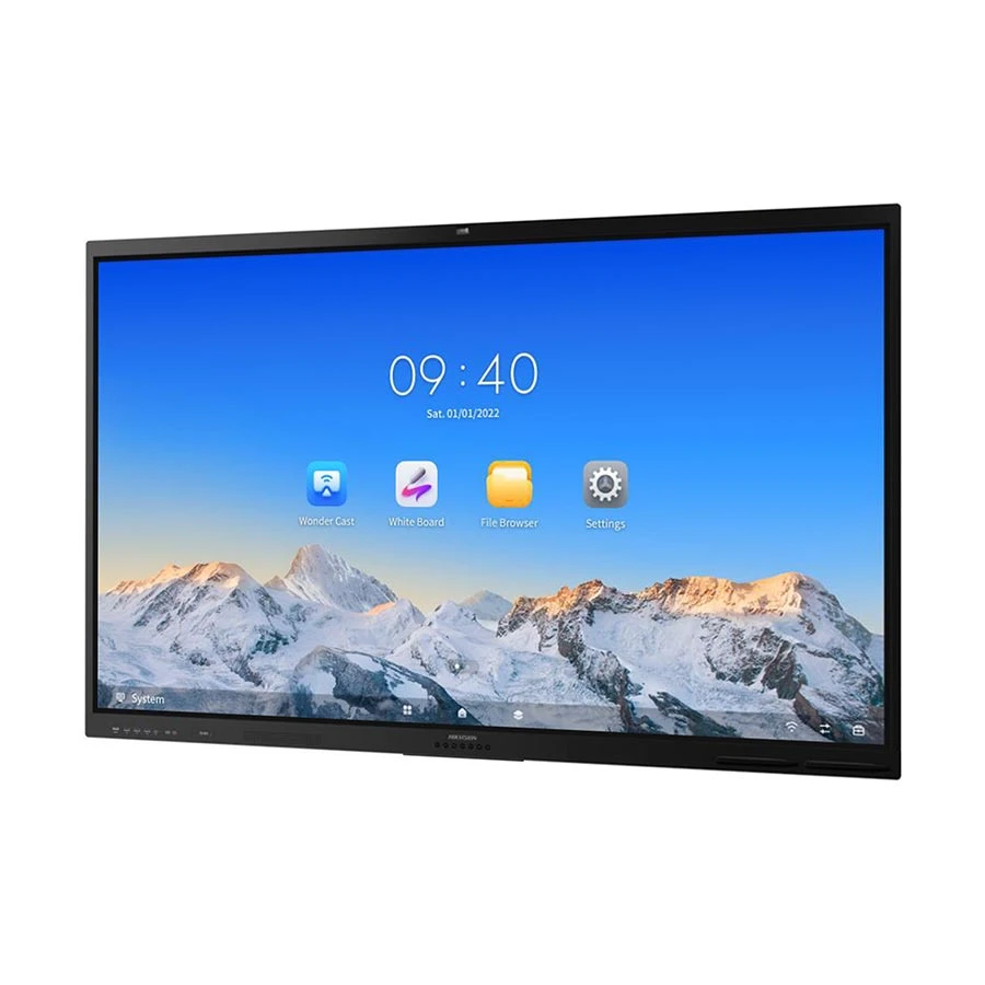 Pantalla Interactiva Hikvision DS-D5B75RB/FL 75" 4K, Cámara y Mic, Android 13, Wifi - Imagen 2