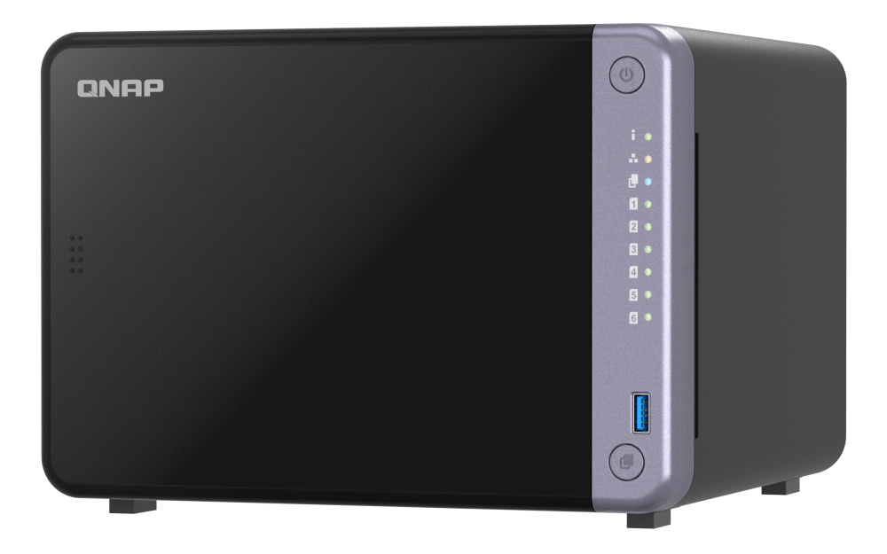 NAS QNAP TS-632X, 6 Bahías 3.5“, Alpine AL524, 4GB DDR4 - Imagen 2