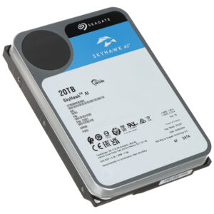 Disco Duro Seagate SkyHawk AI 20TB, 3,5", 7200rpm, Sata3, 6 Gb/s, 512MB