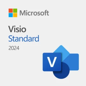 Licencia Microsoft Visio Standard 2024 ESD 1 PC Licencia Digital MacOS / Windows EP2-07167