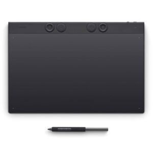 Tableta Digitalizadora Wacom Intuos Pro, Mediano, Bluetooth 5.0/ USB-C, 2025, Negro