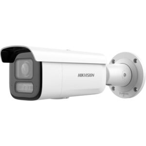 Cámara IP Hikvision DS-2CD2663G2-LIZS2U, Bullet, 6MP, motorizada varifocal Acusense, Luz híbrida inteligente