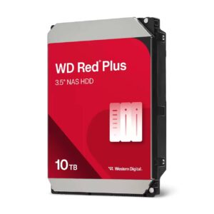 Disco Duro Interno WD Red Plus 10TB 3.5'' SATA 7200RPM, NAS