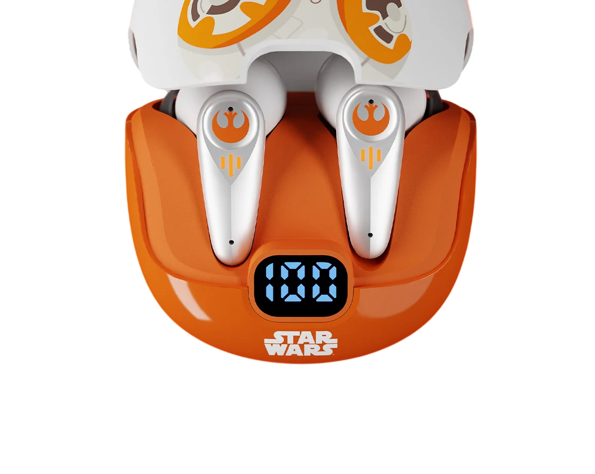 Audífonos Primus PWH-S250B8 Star Wars TWS Audífonos, BT 5.4, Dongle US