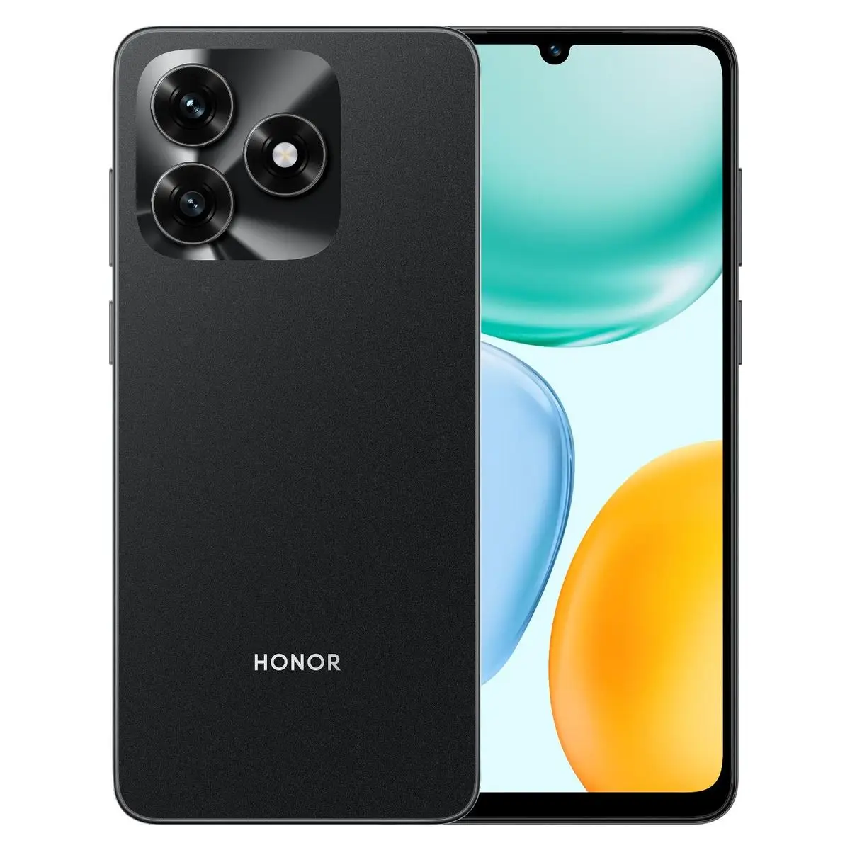 Celular HONOR X5c 4G, Pantalla LCD 6.56" 90Hz, Procesador Octa-Core, 4GB RAM, 128GB, Midnight Black