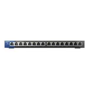SWITCH Linksys LGS116P 16 puertos Gigabit 10/100/1000 Mbps PoE+ 80W