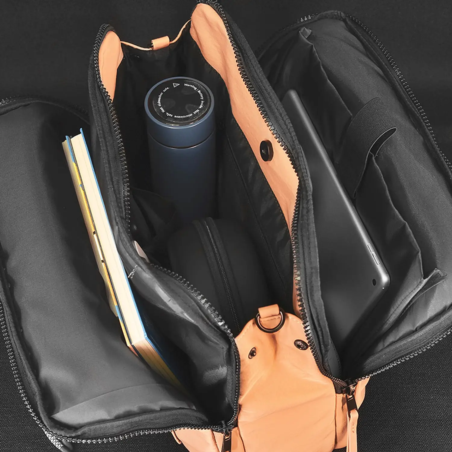 Bolso Klip Xtreme KLB-850 para Portátil 13”, Poliéster, Asa de Mano, Diseñado para Portátiles - Imagen 5