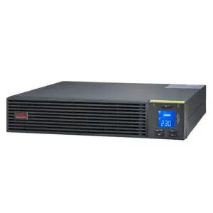 UPS APC Easy UPS SRV 1000VA / 900W, On-Line Doble Conversión, Formato Rack 2U, Incluye Kit de Rieles para Gabinete, Pantalla LCD, Entradas/Salidas C13 230V, Serie Easy SRV1KRIRK-E
