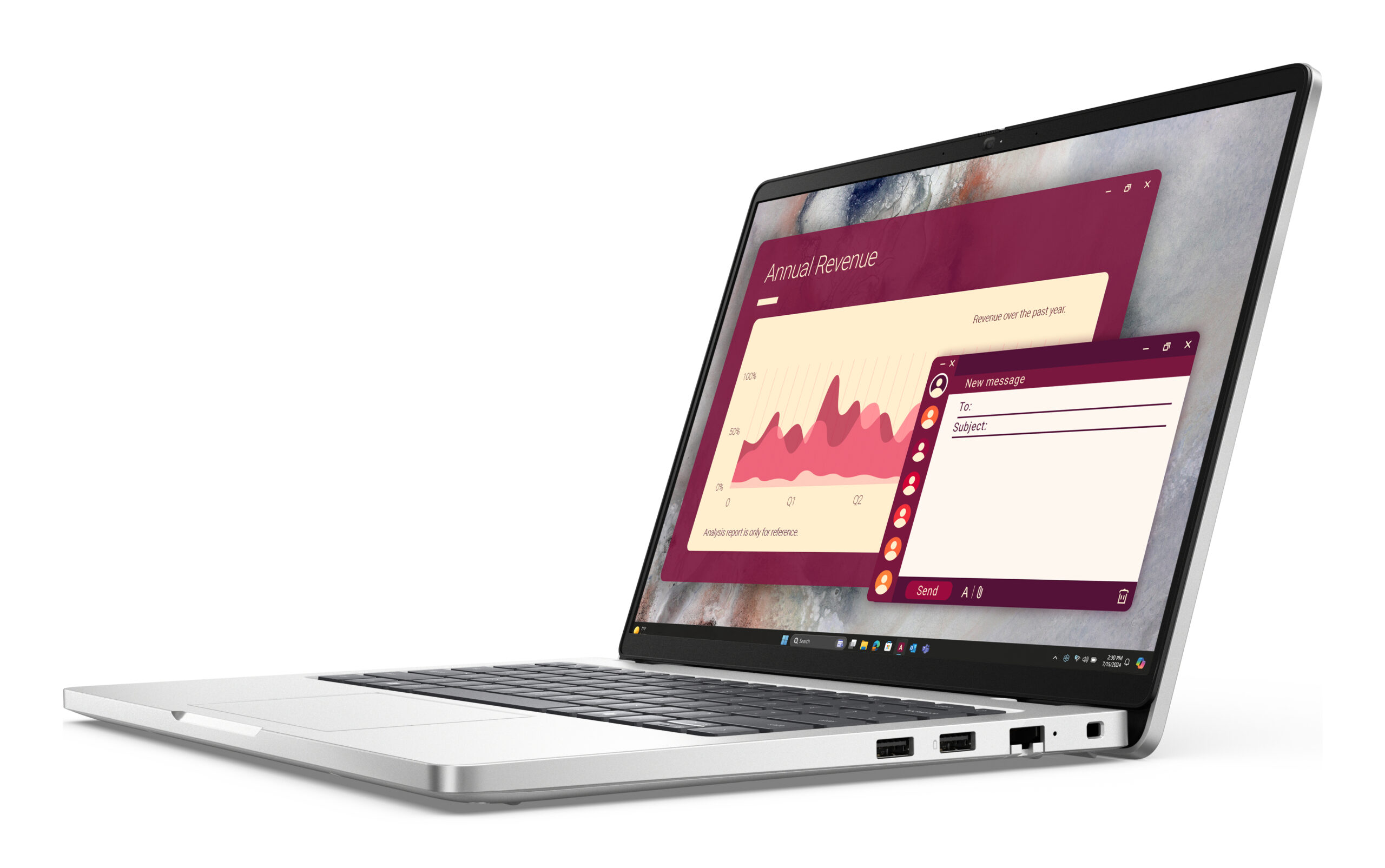 Notebook Dell Pro 14 Intel Core Ultra 7 255U 32GB RAM 1TB SSD 14" W11Pro - Imagen 3