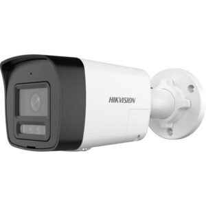 Cámara IP Bullet Hikvision DS-2CD1043G2-LIUF/SL 4MP 2.8mm PoE Luz Híbrida Audio Alarma AcuSense Lite IP67