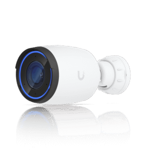 Cámara de Seguridad IP Ubiquiti UniFi Protect AI Pro 4K Bullet (Blanca) – Zoom Óptico 3x Motorizado, Analíticas de Inteligencia Artificial (LPR), Visión Nocturna IR 25m, PoE+, Exterior IP65