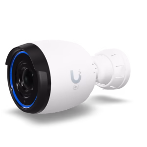 Cámara IP Bullet Ubiquiti UniFi Protect G5 Pro 4K (UVC-G5-Pro) – Lente Varifocal Motorizado Zoom 3x, Gran Angular 109.9°, Inteligencia Artificial Integrada, Infrarrojo 40m, Exterior IP65, Alimentación PoE