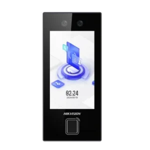 Sistema de puertas Hikvision DS-K1T344MBFWX-E1, Terminal Facial 4.5", Huella, M