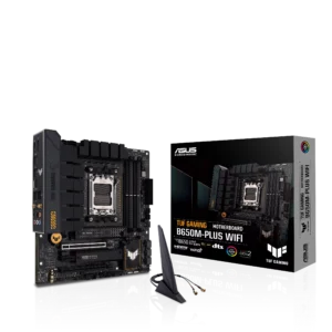 Placa Madre ASUS TUF GAMING B650M-PLUS WIFI Socket AMD AM5 DDR5 WiFi 6 Micro ATX