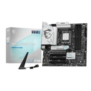 Placa Madre MSI B860M GAMING PLUS WIFI Intel LGA 1851 4xDDR5 3xM.2 WiFi-7, 5G LAN, HDMI, Micro-ATX
