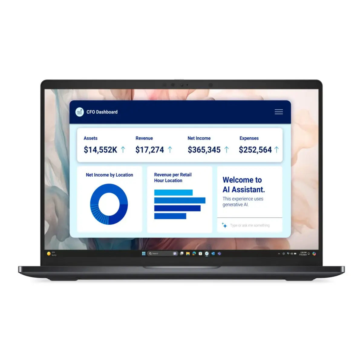 Notebook Dell Pro 14 PC14255 AMD Ryzen 5 PRO 230 16GB RAM 512GB SSD 14" W11Pro - Imagen 2