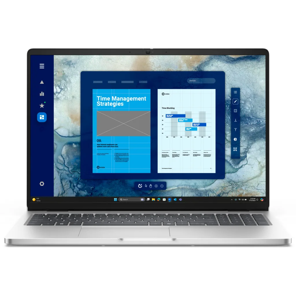 Notebook Dell Pro 16 PC16250 Intel Core Ultra 7 255U 16GB RAM 512GB SSD 16" FHD+ Windows 11 Pro XF5PC