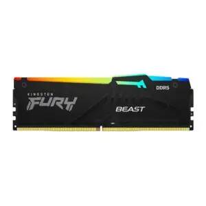 Memoria RAM Kingston FURY Beast RGB 16GB, 5600 MT/s, DDR5, AMD EXPO, 1.25V, DIMM